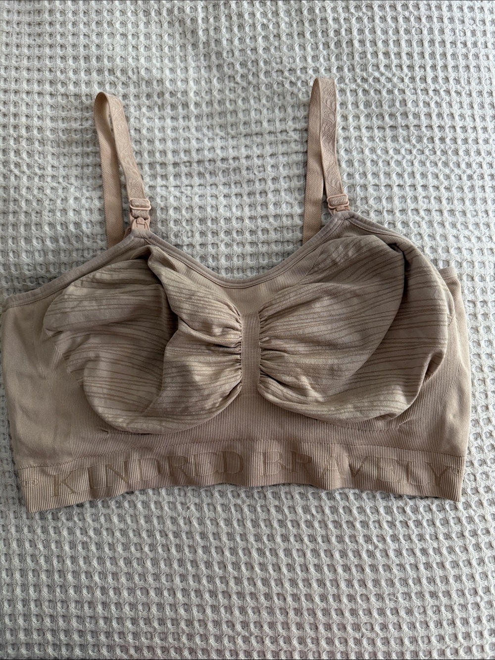 Kindred Bravely Sublime Hands-Free Pumping & Nursing Bra - Beige